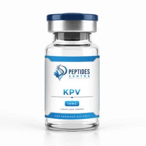 KPV 10mg lyophilized peptide vial from Peptides Centre Canada.