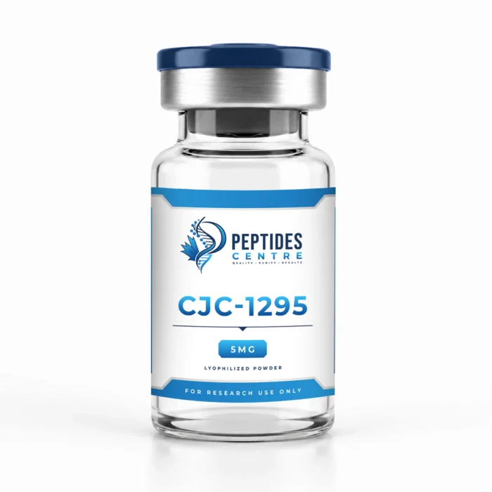 CJC-1295 No DAC 5mg peptide vial from Peptides Centre Canada.