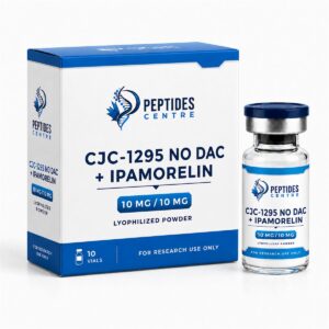 Peptides Centre CJC-1295 No DAC + Ipamorelin 10 mg / 10 mg per vial, box of 10 vials