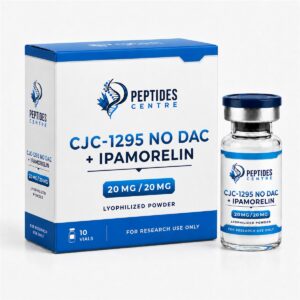 Peptides Centre CJC-1295 No DAC + Ipamorelin 20 mg / 20 mg per vial, box of 10 vials